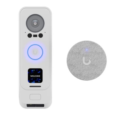 Durų skambučio komplektas UBIQUITI UVC-G4 Doorbell Pro Kit-White (Baltas)