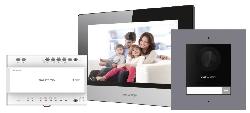 Hikvision telefonspynės 2 laidų komplektas DS-KIS702-P(B)  (IŠPARDAVIMAS)