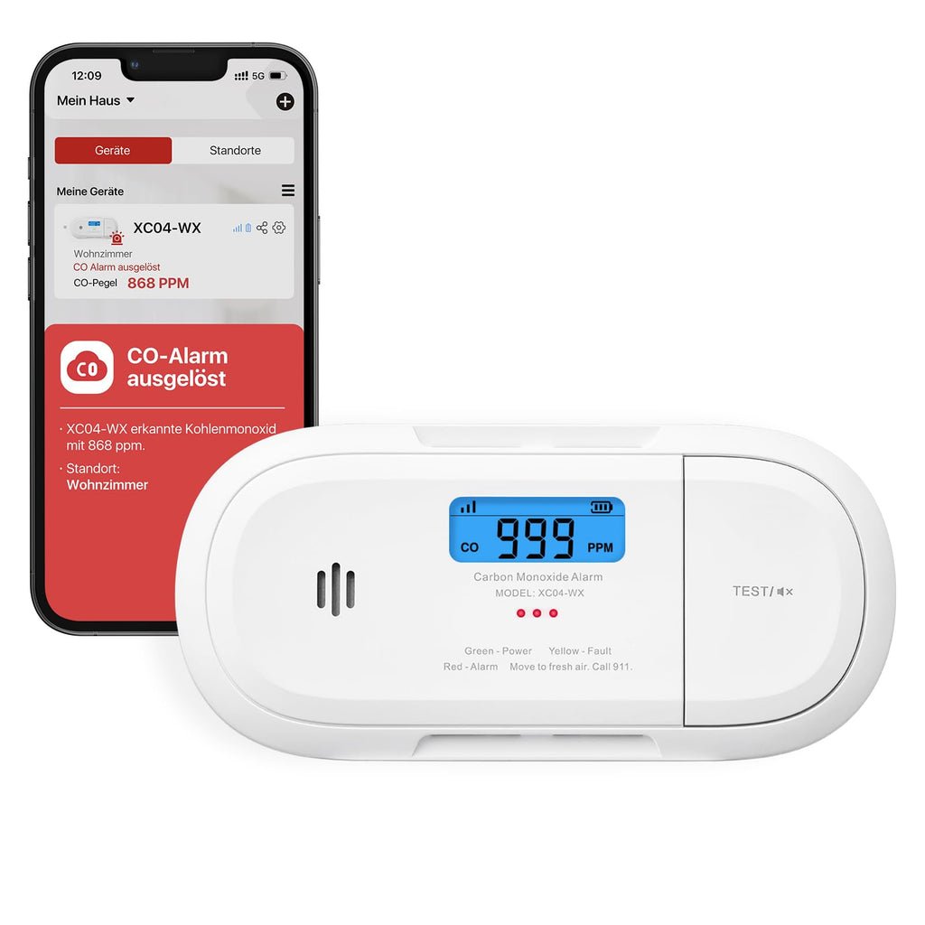 X-Sense Wi-fi anglies monoksido detektorius A