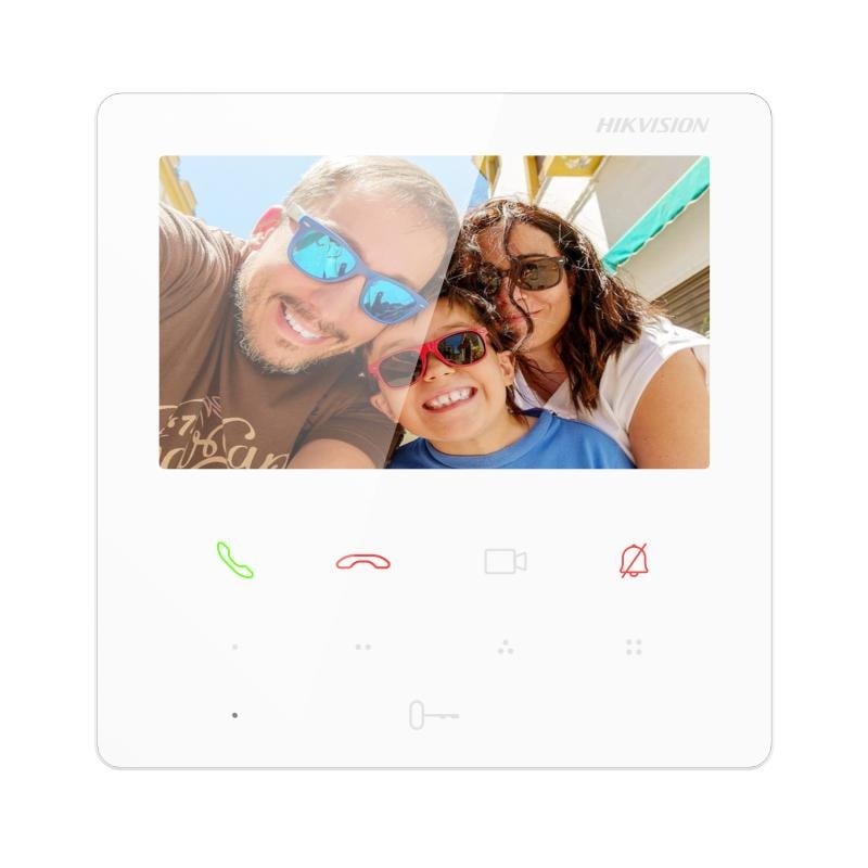 SP telefonspynės monitorius Hikvision DS-KH6110-WE1 (Baltas)