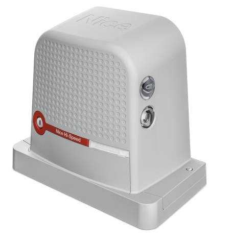 Greitaeigė pavara NICE RBS600HS slankiojantiems vartams (iki 600 kg)