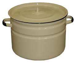 Puodas emal. 16.0L b/p