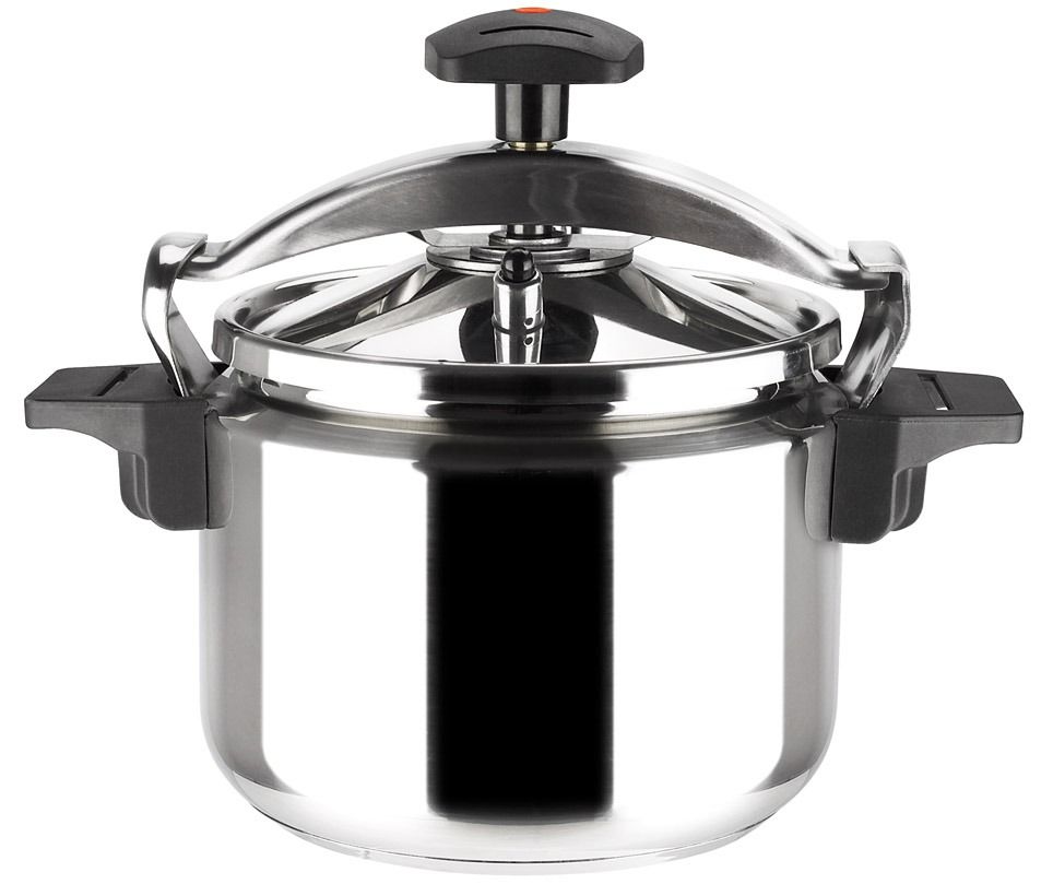 Greitpuodis met. 6L 22cm 18/10 indukc. AURA