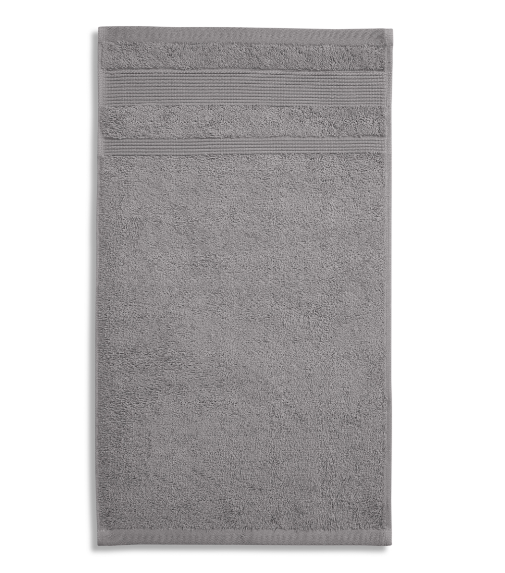 Vonios rankšluostis Malfini Organic antique silver 70x140cm. Ekologiškos medvilnės