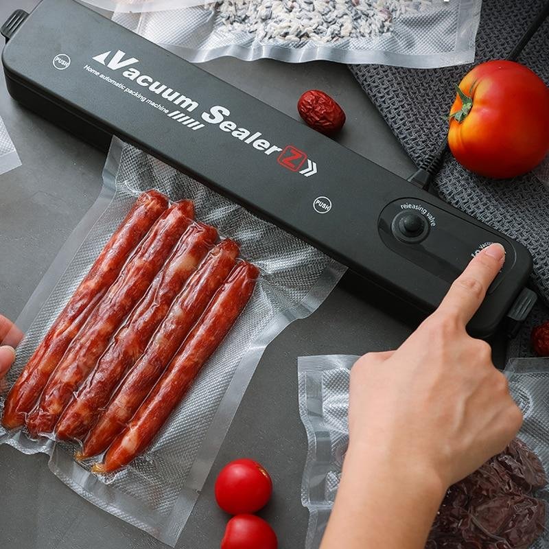 Maisto produktų vakuuminis pakavimo aparatas