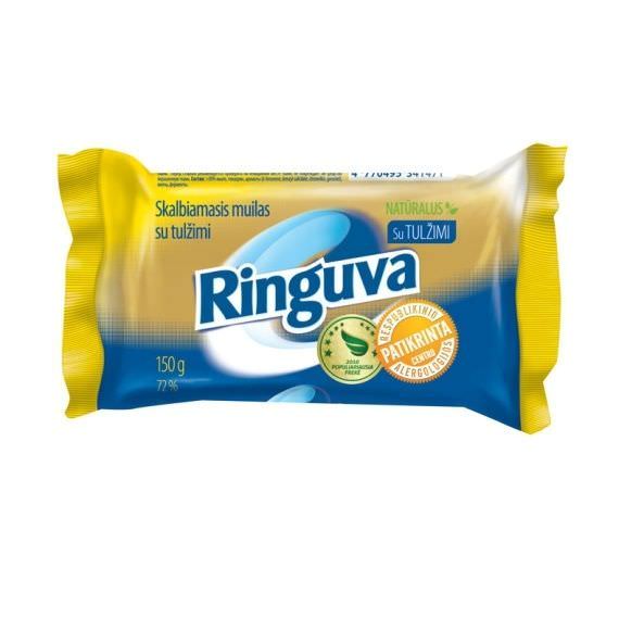 Skalbiamasis muilas su tulžimi RINGUVA, 72 %, 150 g