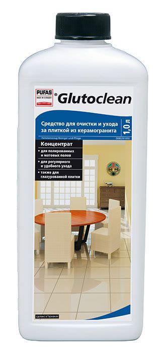 Akmens masės plytelių valiklis PUFAS GLUTOCLEAN, 1 l