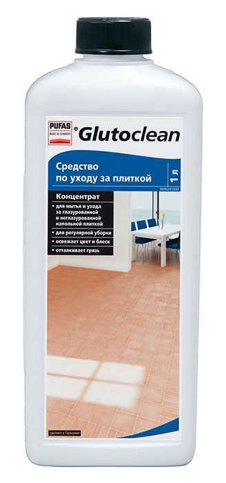 Plytelių priežiūros priemonė PUFAS GLUTOCLEAN, 1 l