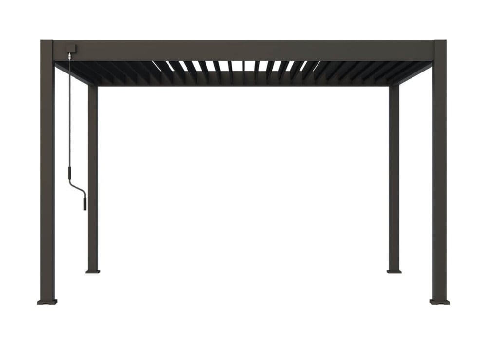 Pavėsinė Pergola ELEGANCE 309x400 cm, Anthracite