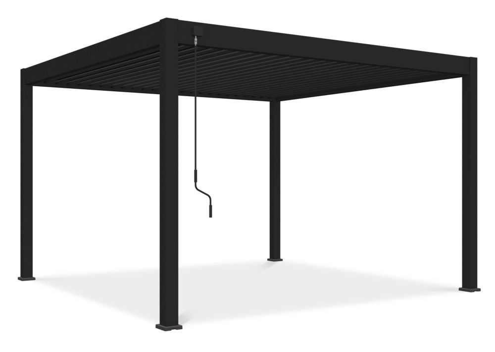 Pavėsinė Pergola DELUXE 370x400 cm, Anthracite