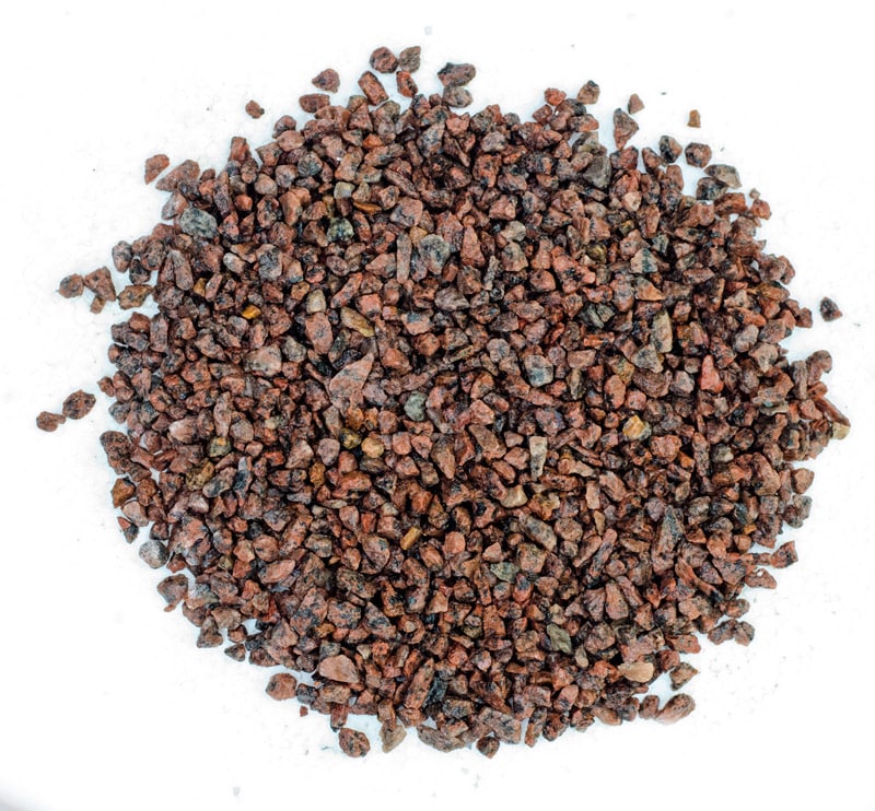 Raudona granito skalda, 1000 kg