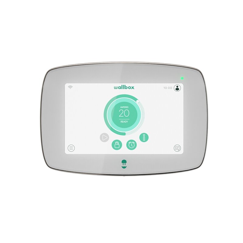 Elektromobilių įkrovimo stotelė Wallbox Commander 2, Type 2, 11kW, 5 m, juoda