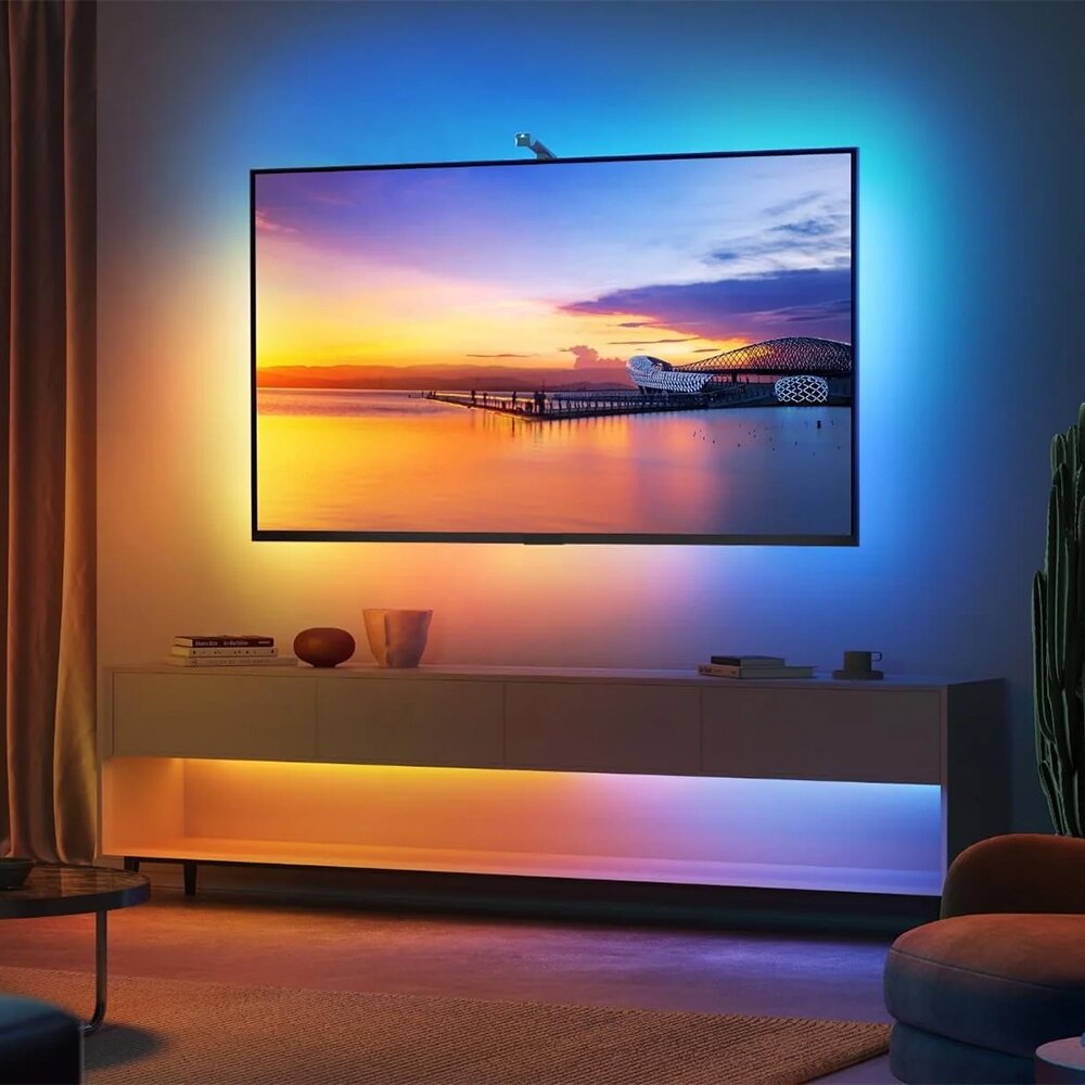 TV ekrano foninis apšvietimas Greentek Horizon, 55"