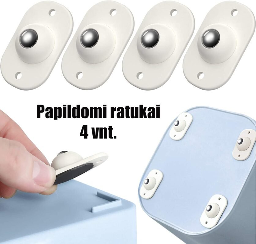 Papildomi ratukai, 4 vnt.