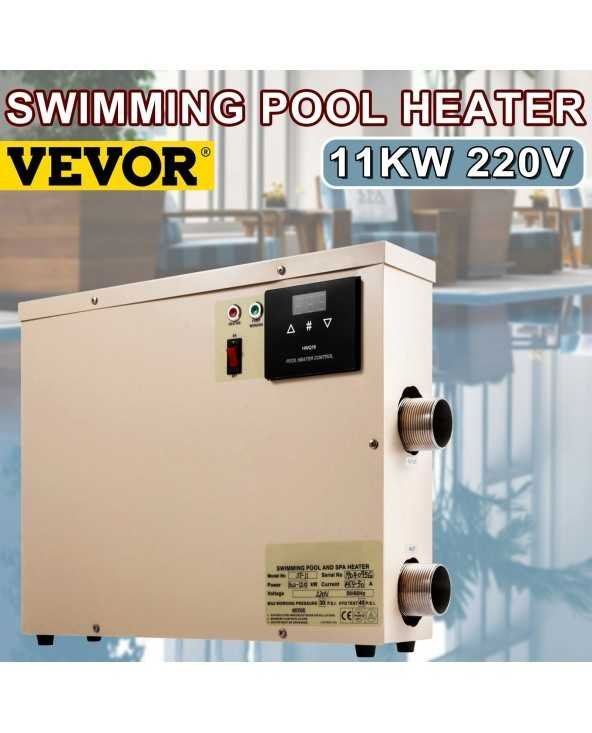 VEVOR 11KW 220V elektrinis skaitmeninis vandens šildytuvas termostatas baseino šildytuvas SPA