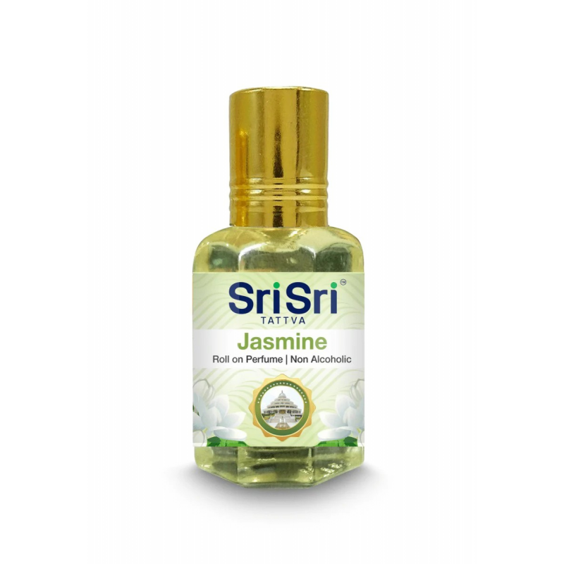 SriSri Tattva Jasmine natūralūs ajurvediniai, aliejiniai kvepalai 10ml