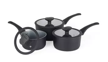 Russell Hobbs RH02131EU7 Crystaltech tall saucepan set 3pcs