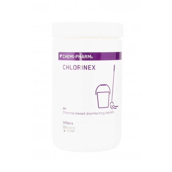 Chlorinex-60 dezinfekcinės chloro 300 tabl. paviršiams
