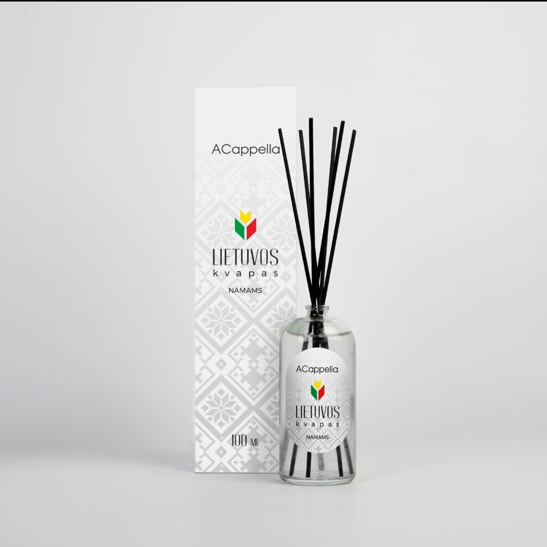 Acappella namų kvapas su lazdelėmis, Lietuvos kvapas, 100 ml