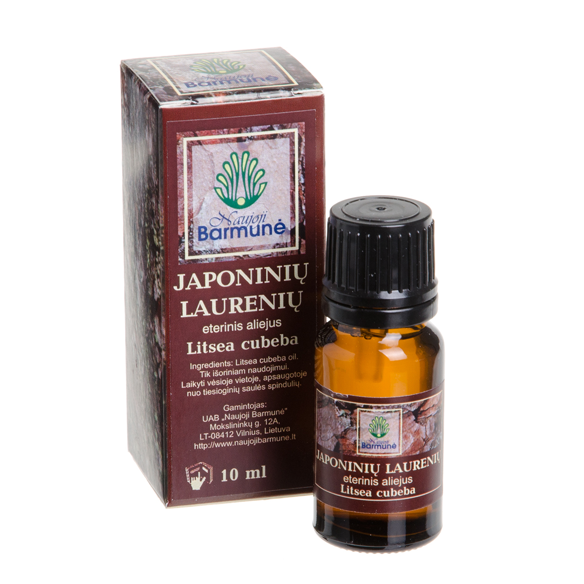 NAUJOJI BARMUNĖ eterinis aliejus JAPONINIŲ LAURENIŲ, 10 ml