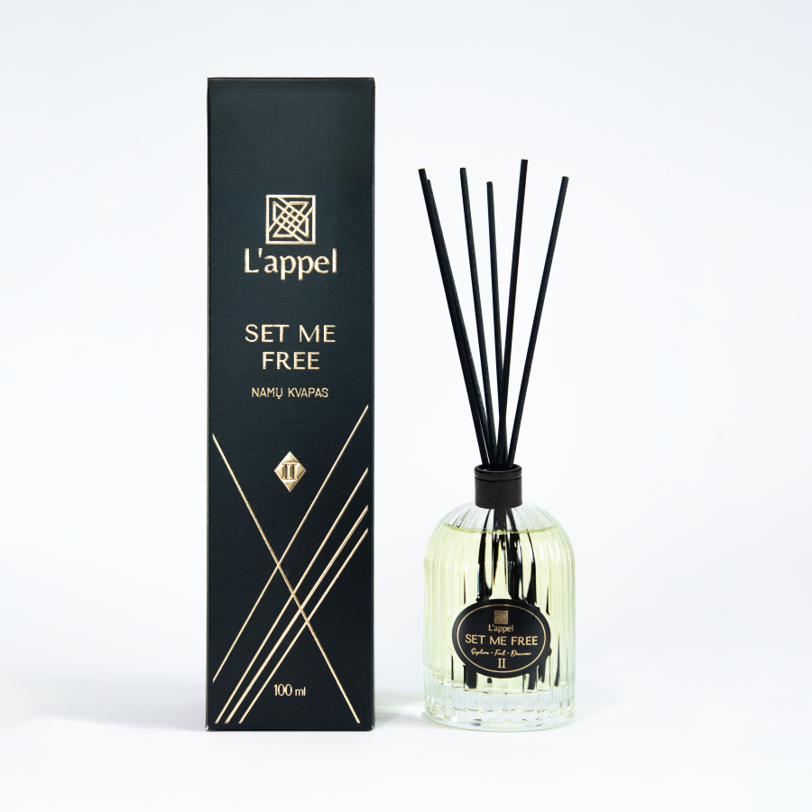 L'appel  namų kvapas su lazdelėmis "Set me free",  100 ml