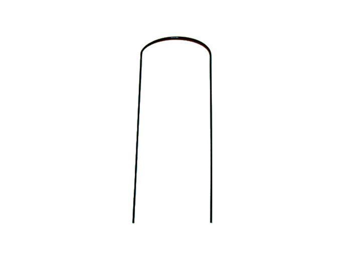 Metalinis gėlių puslankis, 16 x 35 cm