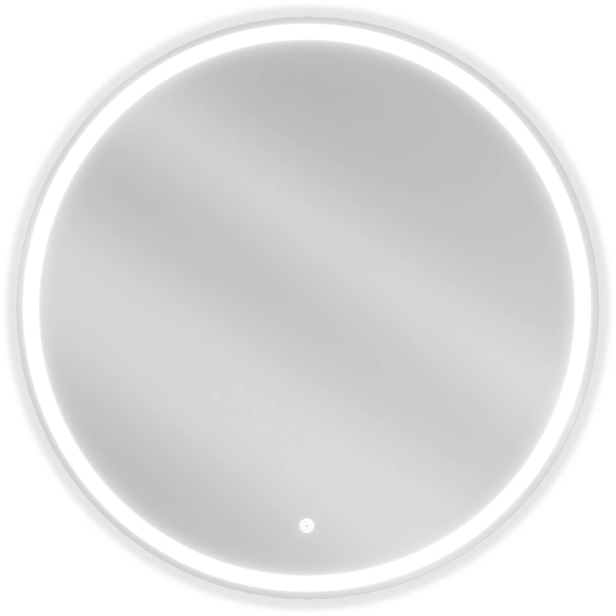 Vonios veidrodis Mexen Gobi su LED apšvietimu ir šildymo kilimėliu, 80 cm