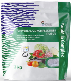 Kompleksinės trąšos HYDROKOMPLEKSAS, NPK 12-11-18, 2 kg