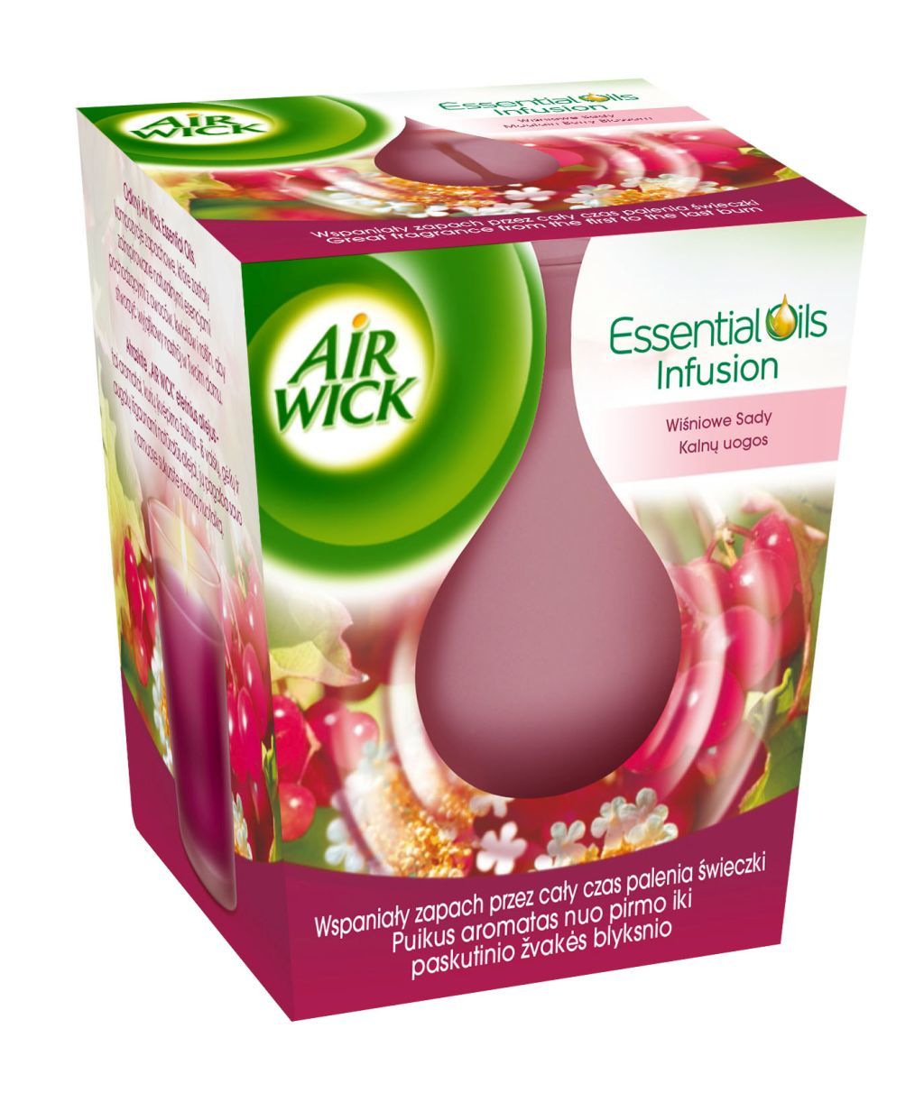 Kvepianti žvakė AIRWICK Essent'Oil Berry Blossom, 105 g