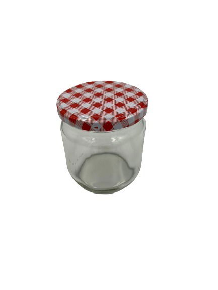 Užsukamas stiklainis su dangteliu, 425 ml
