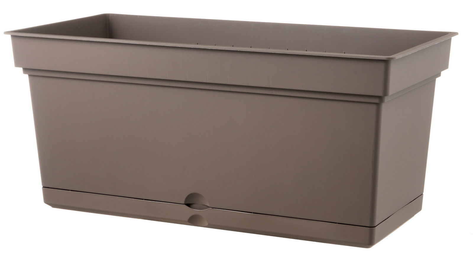 Plastikinis lovelis TERA AQUA 78, rudos sp., 78 x 38 x 47 cm