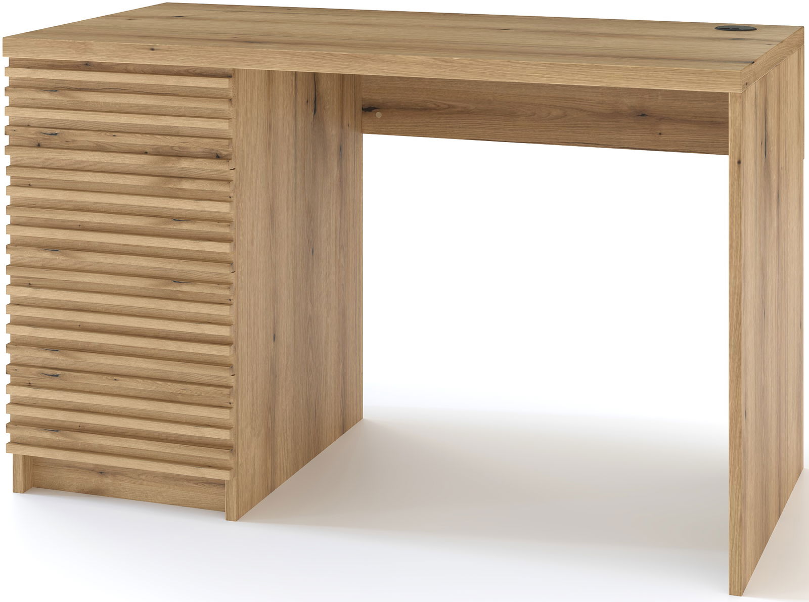 Rašomasis stalas Bisett, 140x60x75 cm, ąžuolo