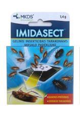 Gelinis insekticidas masalo padėkliuke IMIDASECT, tarakonams naikinti, 1,4 g