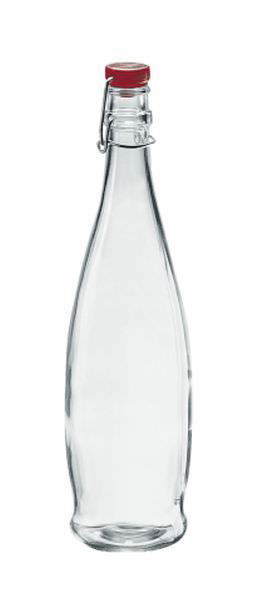 Stiklinis butelis su kamščiu BORGONOVO, 1 l