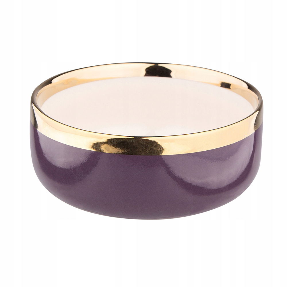 Porcelianinis dubenėlis Aurora Gold NBC, violetinės sp., ø 14 cm, 500 ml
