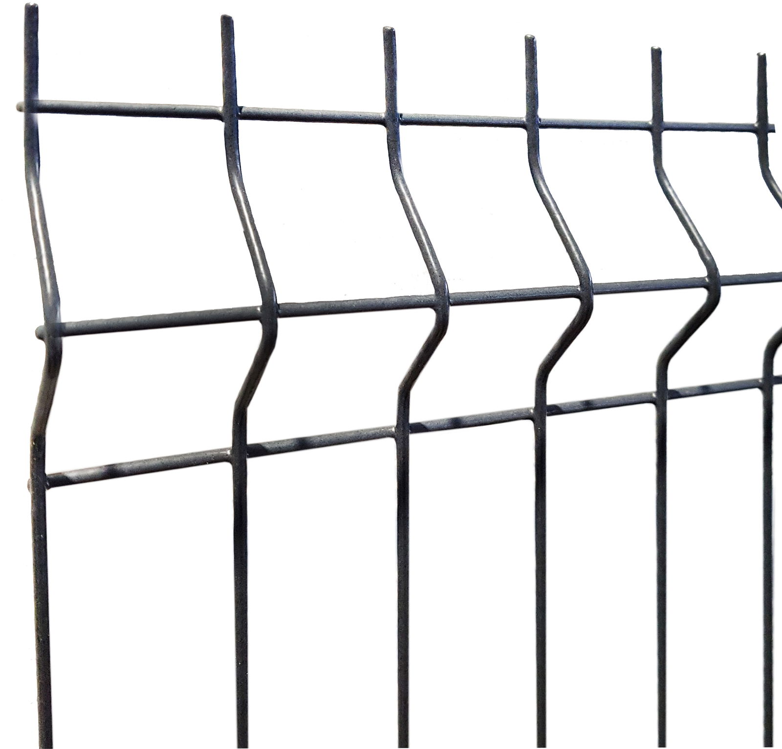 Tvoros segmentas, 1230 x 2500 mm,  4 mm, pilkos spalvos (Ral7016)