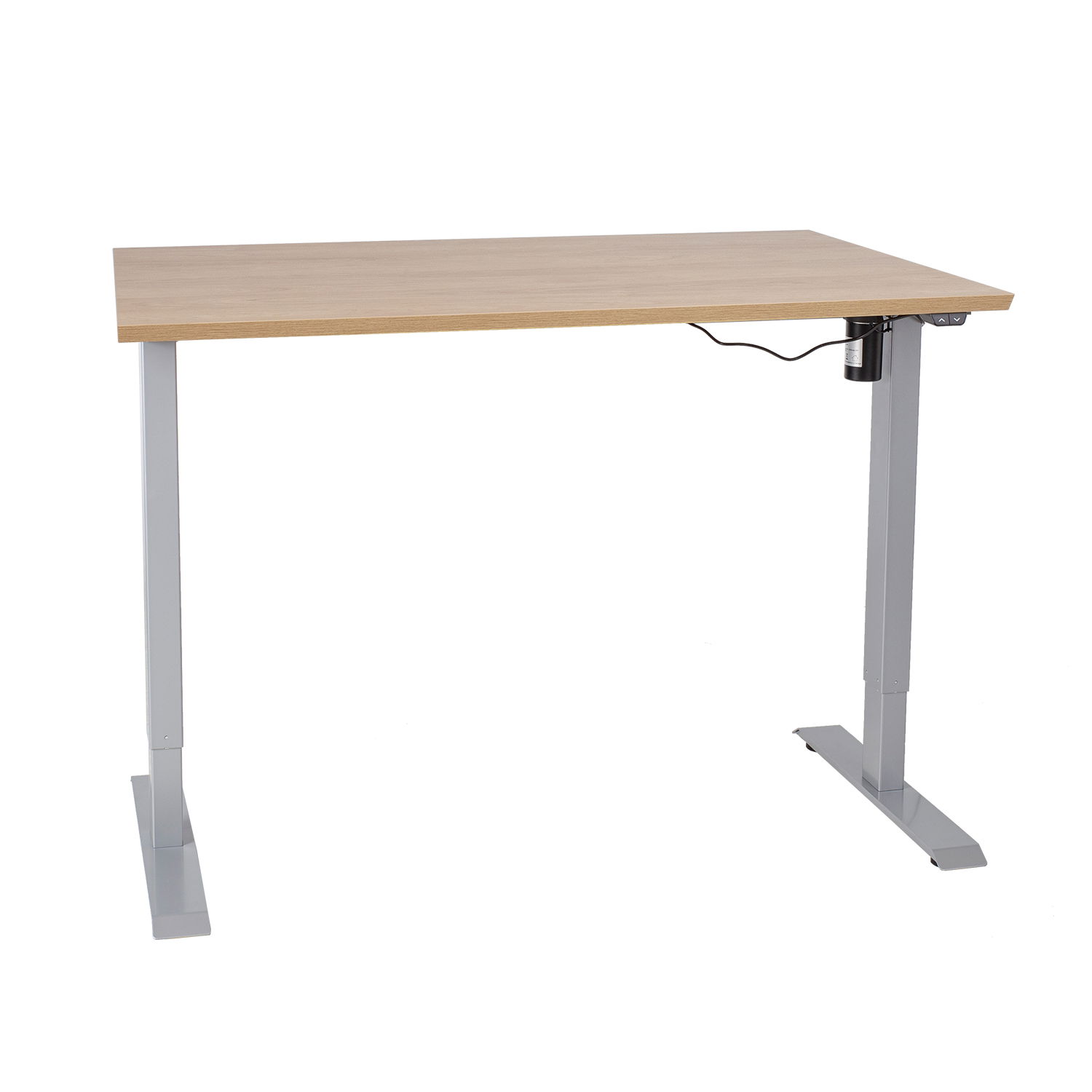 Rašomasis stalas su pakėlimo mechanizmu ERGO, 140x70 cm, ąžuolo