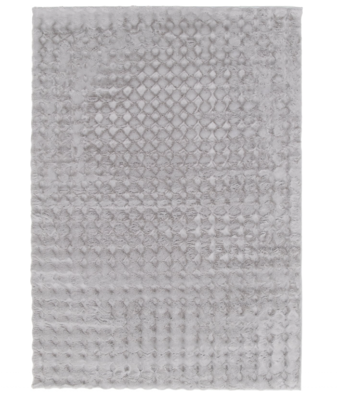 Kilimas LOP3D, 170 x 120 cm, pilkos sp., 100 % poliesterio