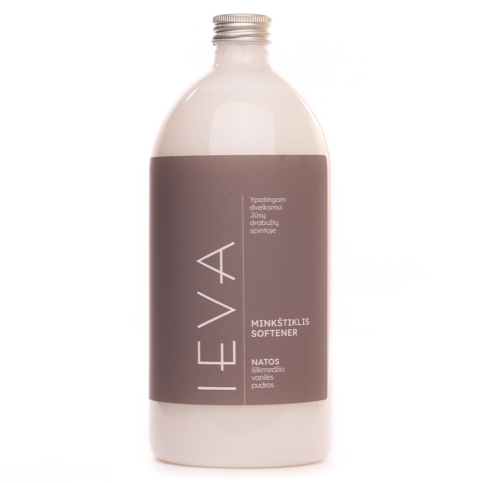 Skalbinių minkštiklis IEVA, vanilės pudros natos, 1 l