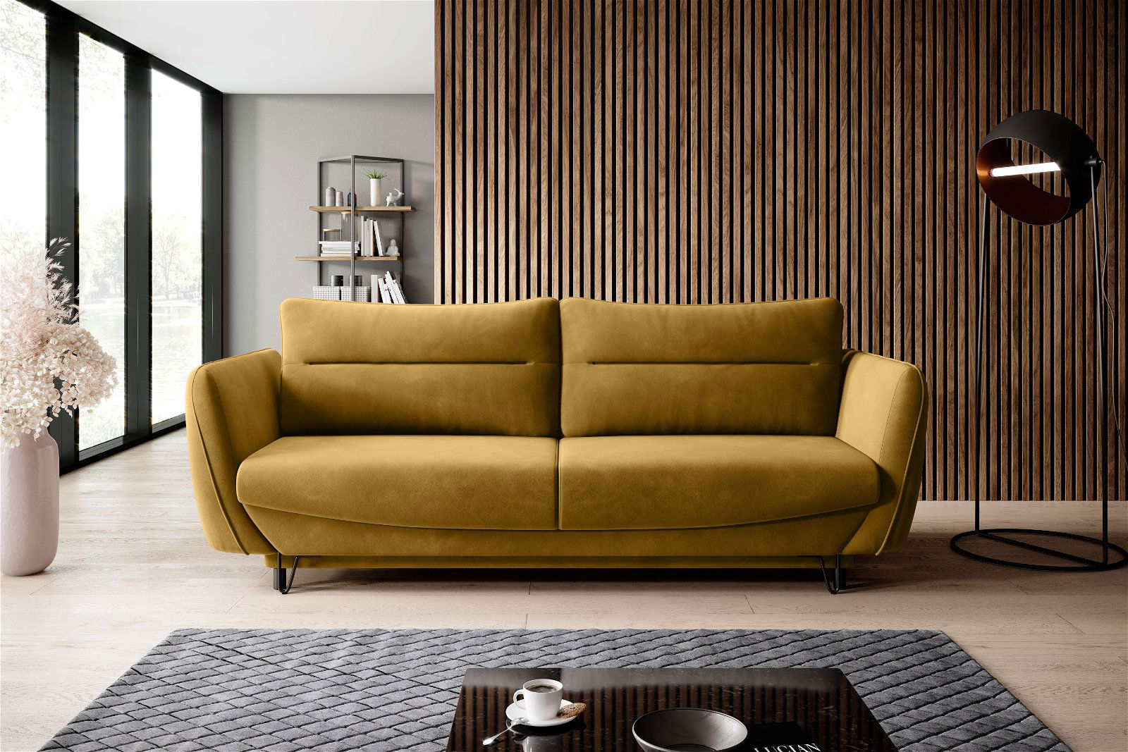 Sofa Silva, geltona