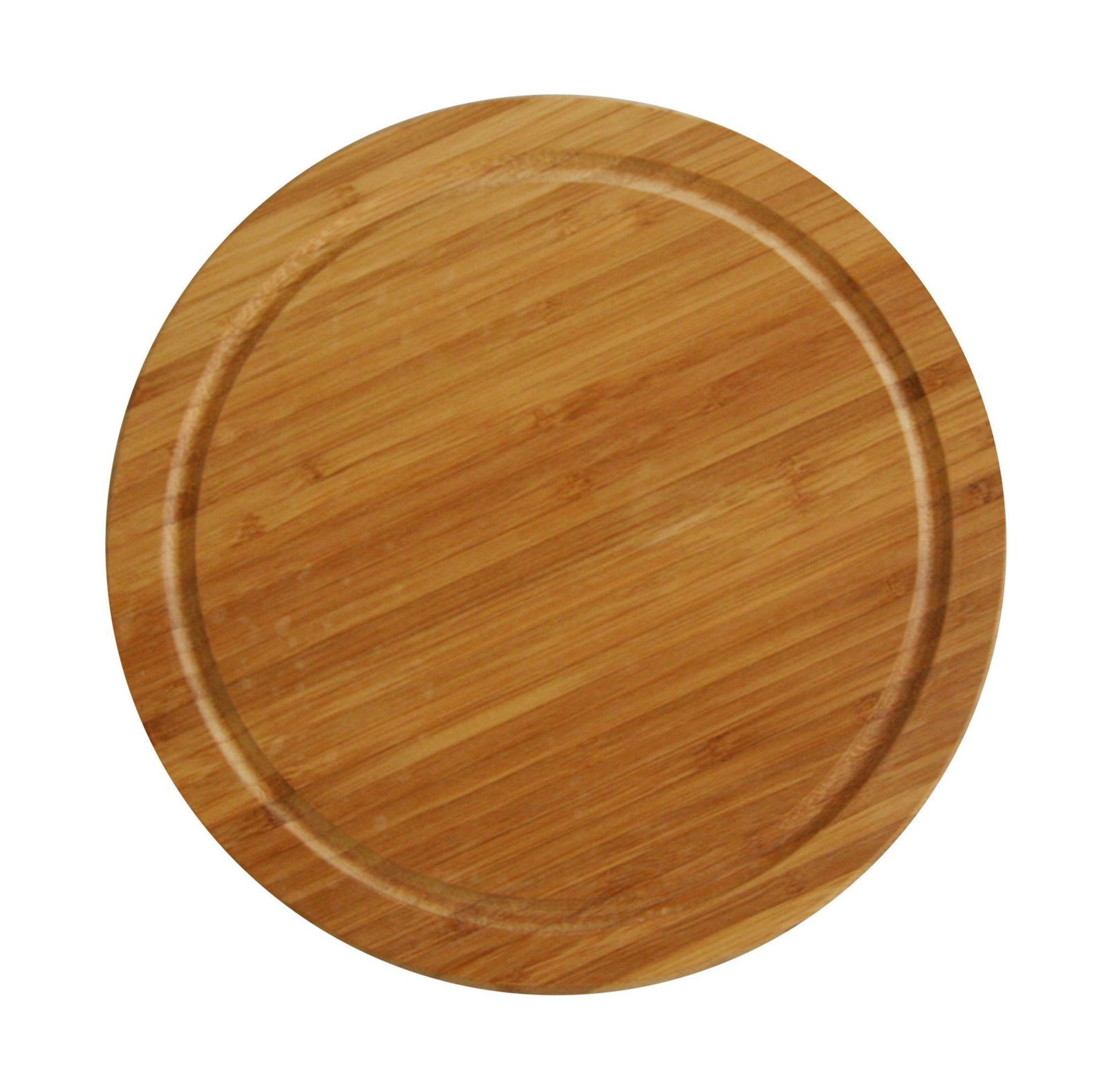 Bambukinė pjaustymo lentelė, apvalios formos, 25 cm