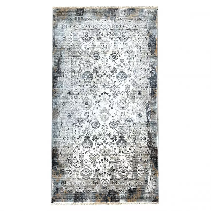 Kilimas PRIME 602 Silver, 80 x 150 cm, 100 % polipropileno