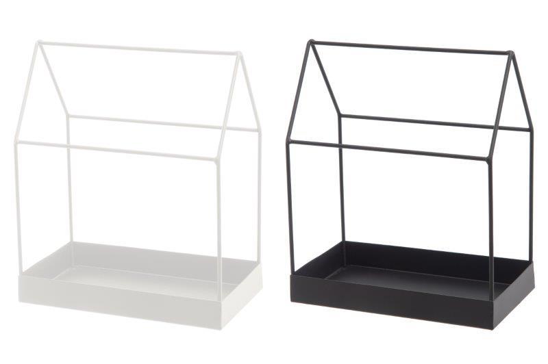 Metalinė dekoracija GREEN HOUSE FANNI, 2 spalvos, 23 cm