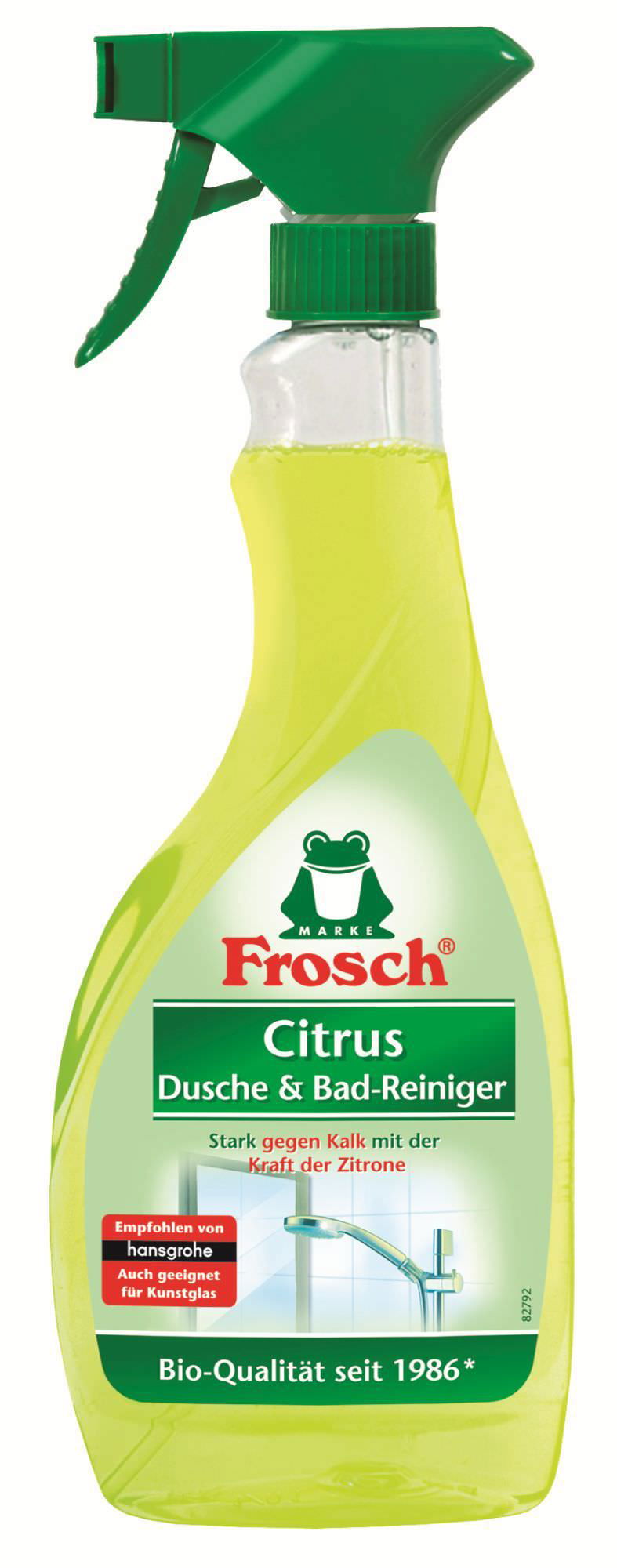 Dušo kabinos ir vonios kambario valiklis FROSCH, 500 ml
