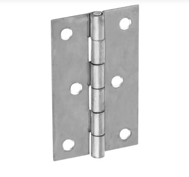 Durų lankstas ZS 70, 70 x 43 x 1 mm, sidabro sp.