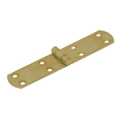 Prancūziškas lankstas ZF 160, 160 x 35 x 2,5 mm, universalus, geltonai cinkuotas