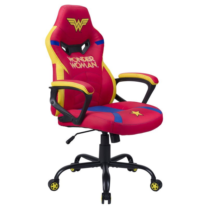 Žaidimų kėdė Subsonic Junior Wonder Woman, rožinė
