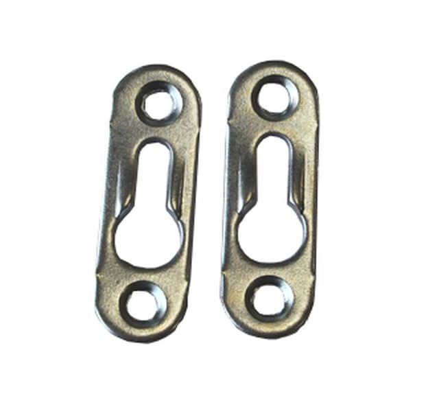 Spintelių pakabinimo plokštelė, 30 x 15 x 3 mm, maža, 2 vnt.