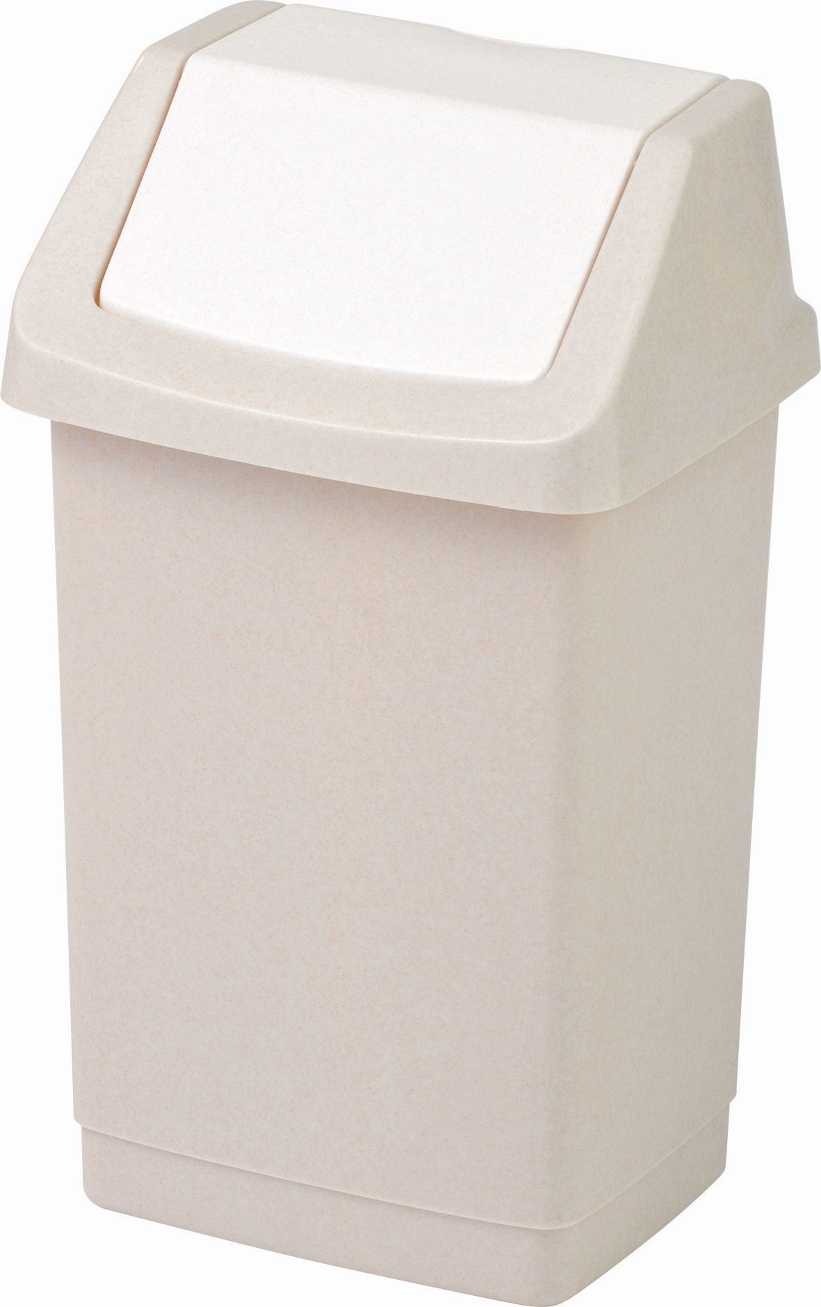Šiukšlių dėžė CURVER CLICK IT, smėlio sp., 22,9 x 18,9 x 38,1 cm, 9 l