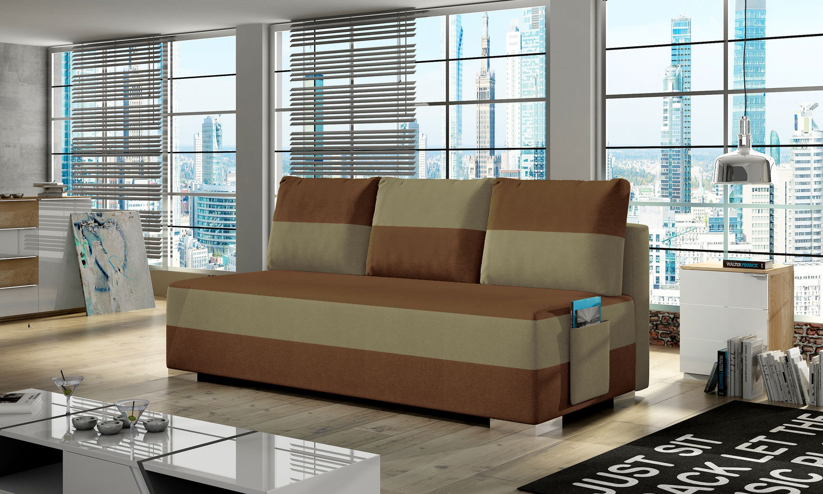 Sofa Atila, ruda